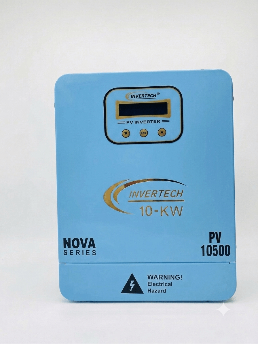 NOVA-10KW_PV10500_Blue_1 Nova 10KW Solar PV Inverter (PV-10500) - Image 1